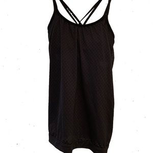 Athleta black workout top